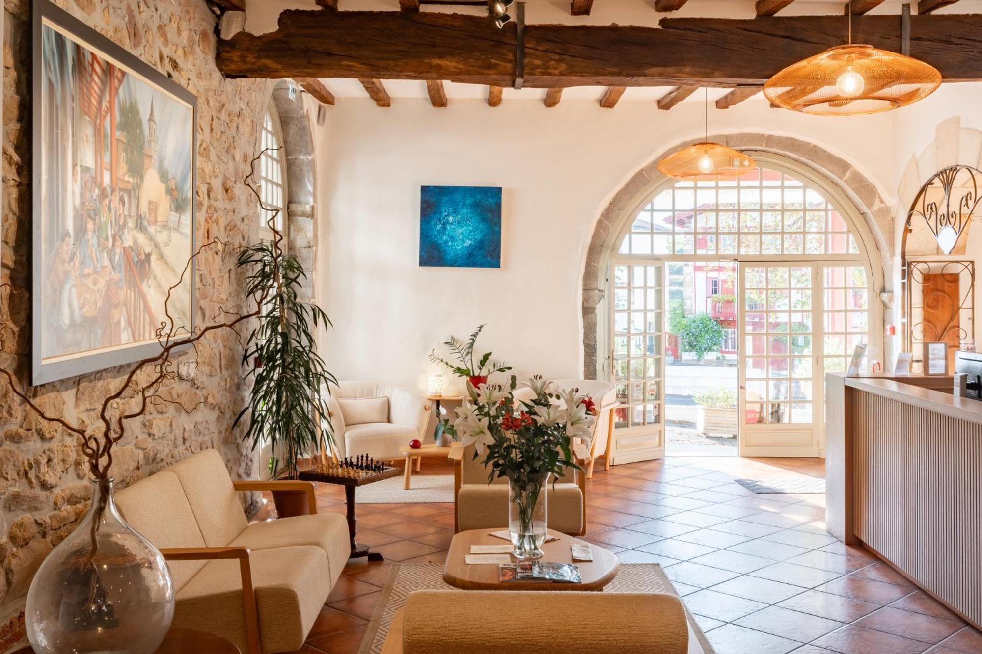 Hotel Restaurant & Spa La Maison Oppoca Aïnhoa Екстериор снимка